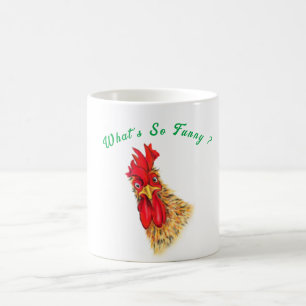 Drôle Rooster Café Mug - Jouer Cadeau
