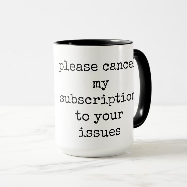 Drôle, Sarcastique, Citation, Café Mug (Devant droit)