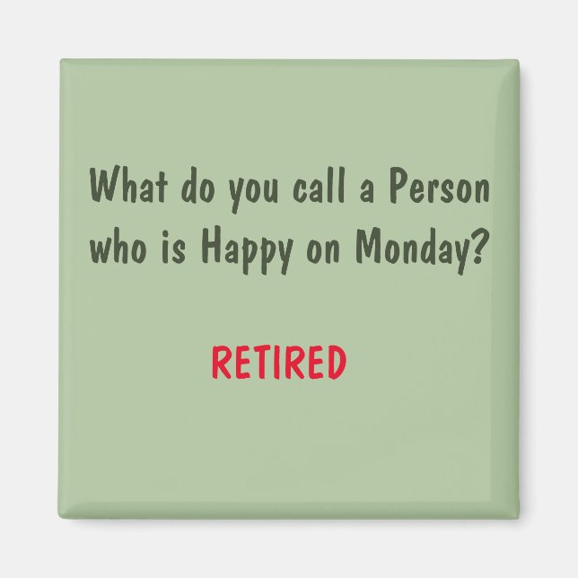 Drôle Sayers Carré Magnet 3 (Devant)