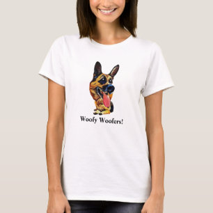 Drôle Shepherd Allemand T-Shirt femme