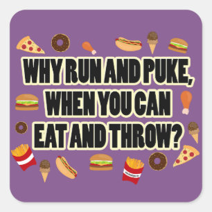 Drôle Shot Put, Discus Thrower Stickers Cadeau