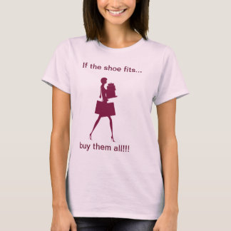 Drôle si la chaussure adapte le T-shirt