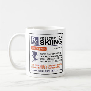 Drôle Ski Mug Conception d'ordonnance