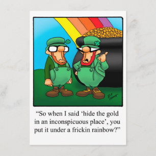 Drôle St. Patrick's Day Party Invitations