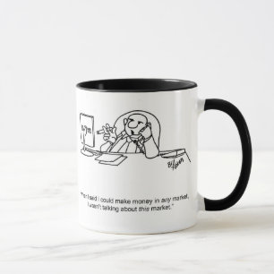 Drôle "Stock Market" Business Mug Cadeau