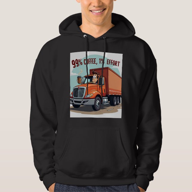 Drôle Sweat - shirt à capuche pour les hommes (Devant)