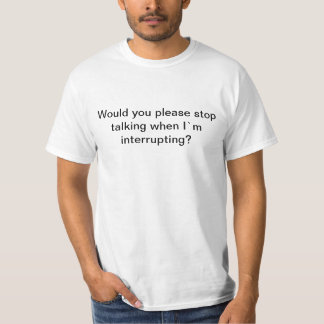 Drôle T-shirt Citation
