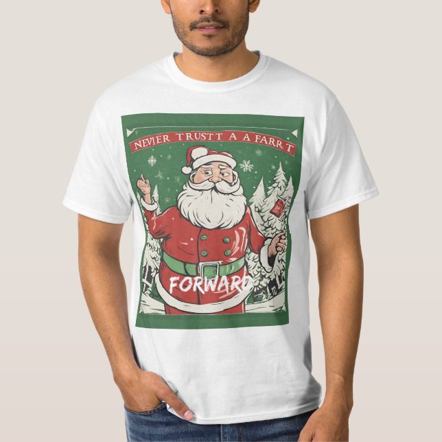 Drôle t-shirt de Noël (Devant)