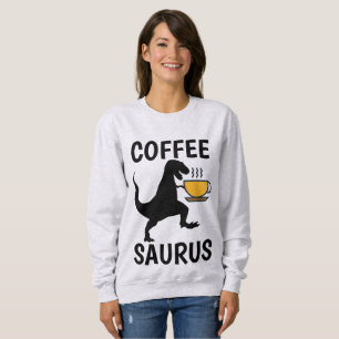 Drôle T-shirts au café, Dinosaure, Café Saurus