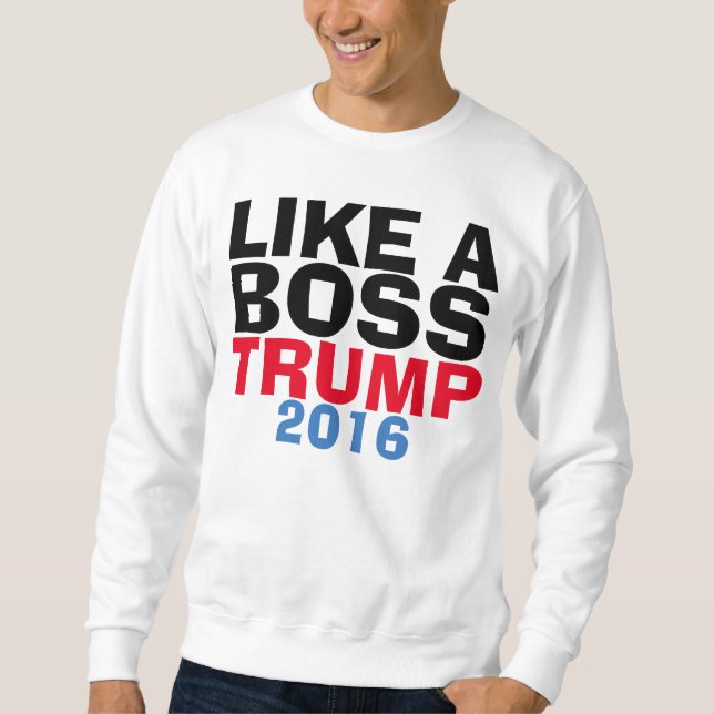 Drôle T-shirts & Sweathshirts Donald Trump, BOSS (Devant)