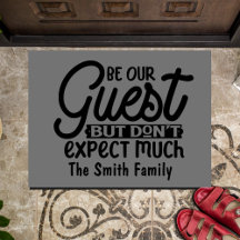 Drôle tapis extérieur, Mat de porte personnalisée