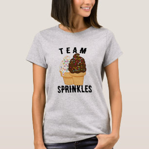Drôle Team Sprinkles Ice Cream T-shirt Design