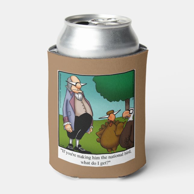 Drôle Thanksgiving Humour Bière Glacière cadeau (Can devant)
