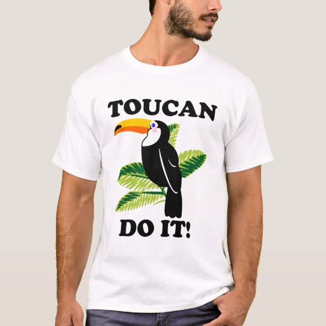 drôle toucan le fait t-shirt (Devant)