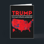 Drôle Trump Cette Carte Est Approuvée par le Père<br><div class="desc">Drôle Trump Cette Carte Est Approuvée par le Père Noël Santa Noël</div>