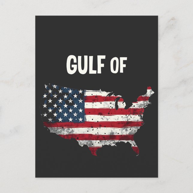 Drôle Trump USA Carte Drapeau (Devant)