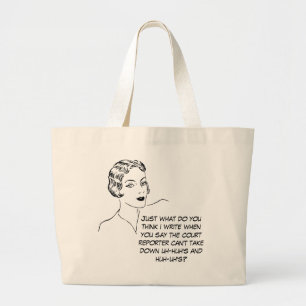 Drôle Uh-huh, Huh-uh sac fourre-tout à sténogra