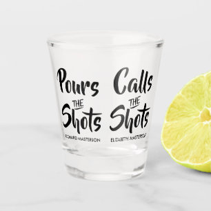 Drôle Verse Les Verres Tire Les Ficelles