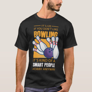 Drôle Vêtements de Bowling Smart People Pullover H