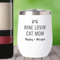 Drôle Vin Aimant Chat Papa Noms Personnalisés
