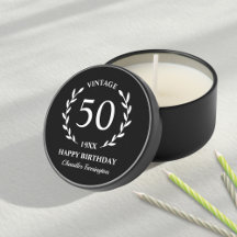 Drôle Vintage Joyeux Anniversaire Texte Personnali