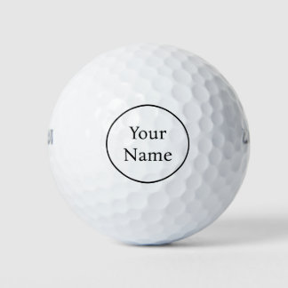 drôle votre nom personnalisé balle de golf personn