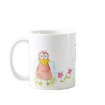 Drôle Whimsical Birds Coffee Mug