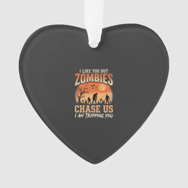 Drôles de zombies Halloween nous poursuivent Desig (devant)