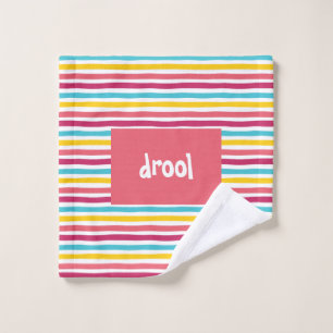 "drool" Coloré Striped Candy Drôle