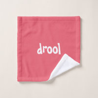 "drool" Drôle Quirky Cute Minimaliste