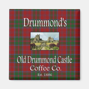 Drummond's Old Drummond Castle Coffee Co. Magnet