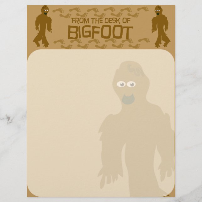 Du bureau de bigfoot ! (Devant)