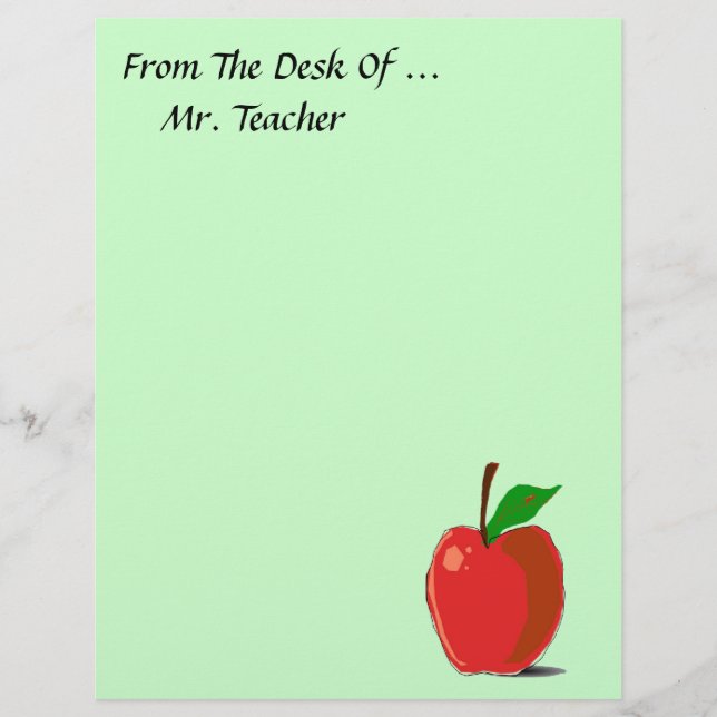 Du Bureau De... Papeterie Apple (Devant)