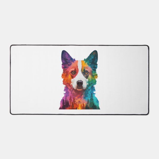 du chien coloré (Recto)