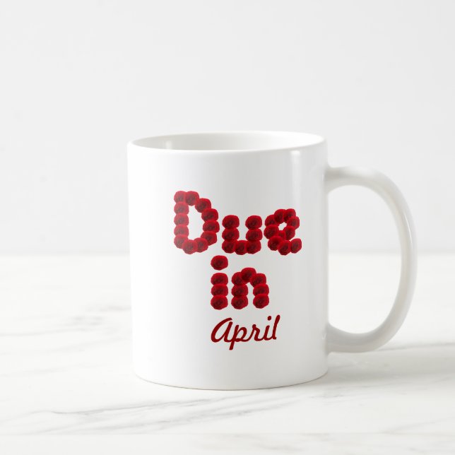 Dû en avril Mug (Droite)