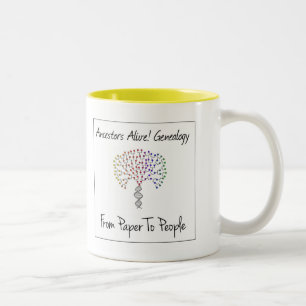 Du Papier Au Logo Des Gens/#allcousins Mug À Deux