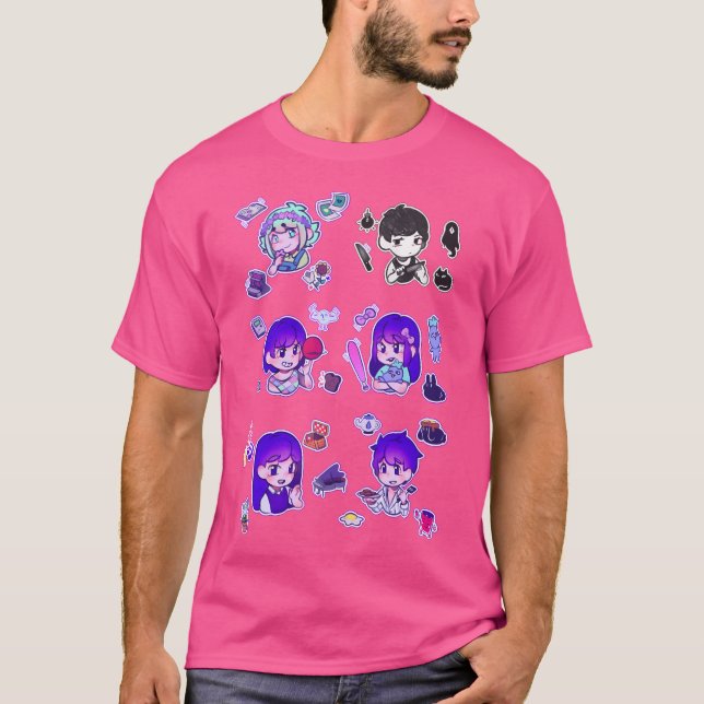 Du Tshirt Omori - Jeu Omori - Omori Fanart (Devant)