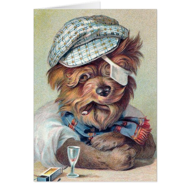 "Du vieux chien vintage vaurien" (Devant)