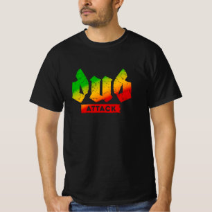 Dub Attaque Rasta Colours Reggae T-shirt
