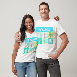 dubai city world cities tshirt various colors men