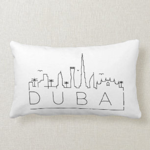 Dubaï, Coussin Skyline des Émirats Arabes Unis