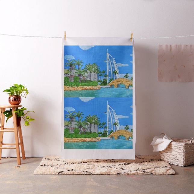 Dubaï les Émirats arabes unis tissu  (In Situ)