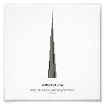 Dubaï Skyscraper - élargissement de la photo