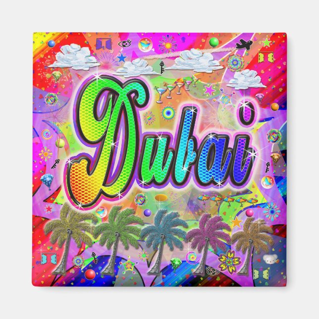 Dubai Vista Express Magnet (Devant)