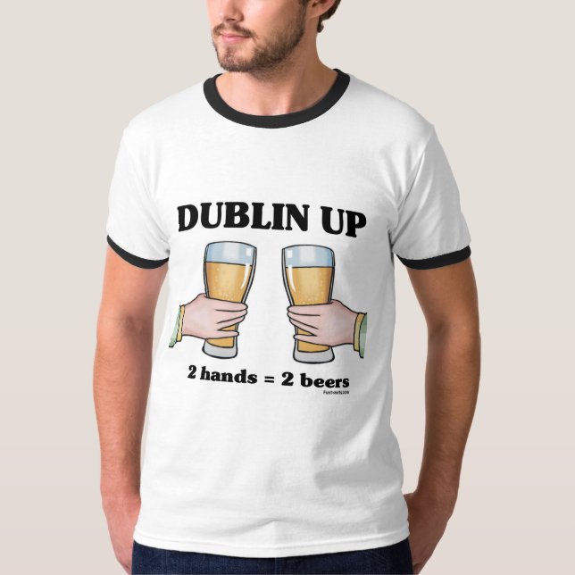 Dublin vers le haut de T-shirt (Devant)