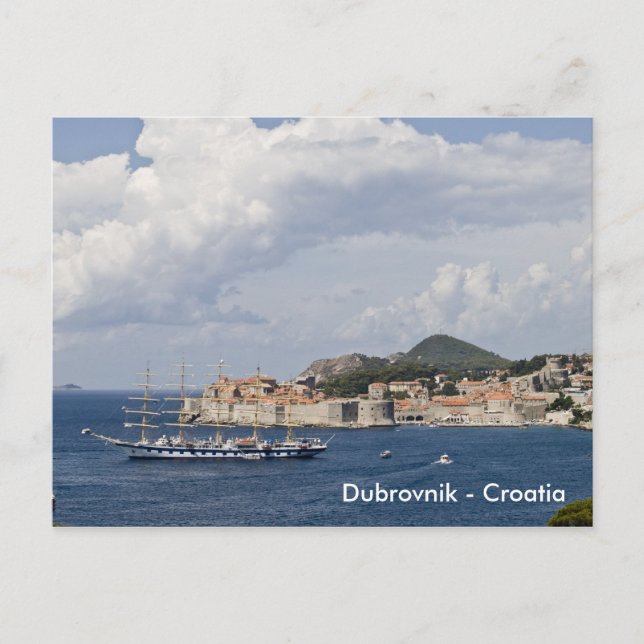 Dubrovnik - Carte postale Croatie (Devant)