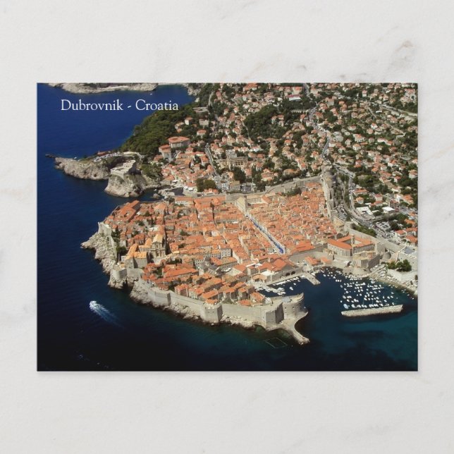 Dubrovnik - Carte postale Croatie (Devant)