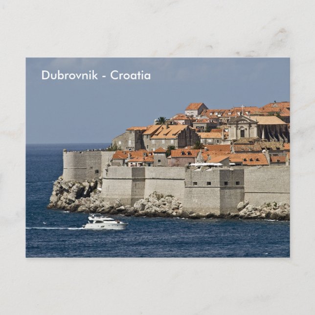 Dubrovnik - Carte postale Croatie (Devant)