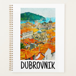 Dubrovnik Croatie Aquarelle Paint