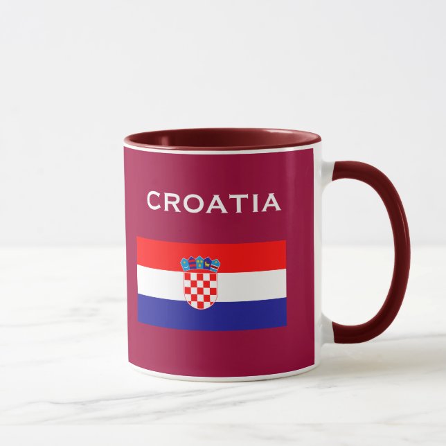 Dubrovnik, manteau de Croatia* de tasse de bras (Droite)